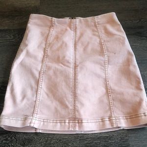 Free People Modern Femme Denim Mini